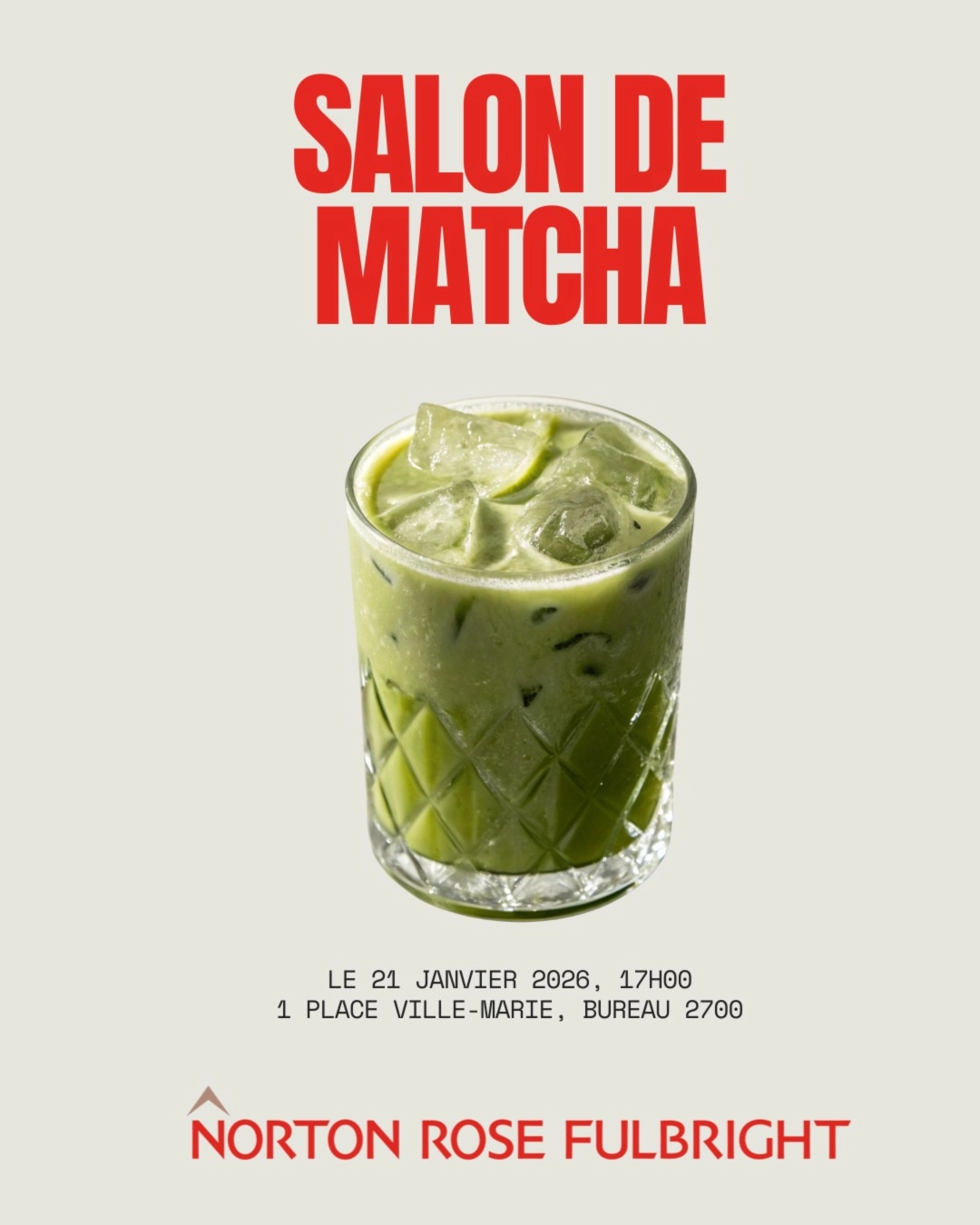 Salon de matcha - Wednesday, January 21, 2026 at 10:00 PM | McGill ...