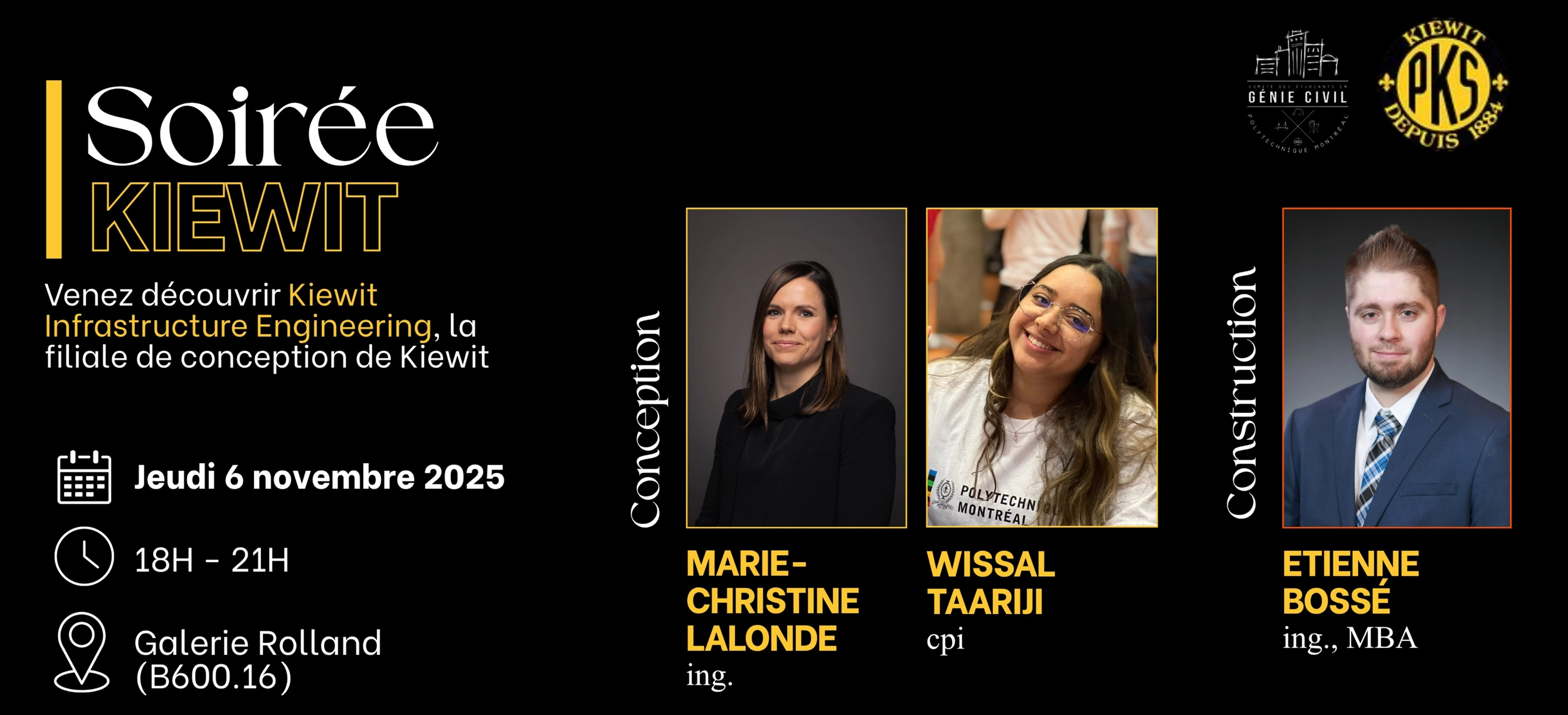 Soirée Kiewit - jeudi 6 novembre 2025 à 23:00 | Comité étudiant en ...